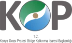KOP — Konya Ovası Projesi Bölge Kalkınma İdaresi Logo — Sanatizi Referansı